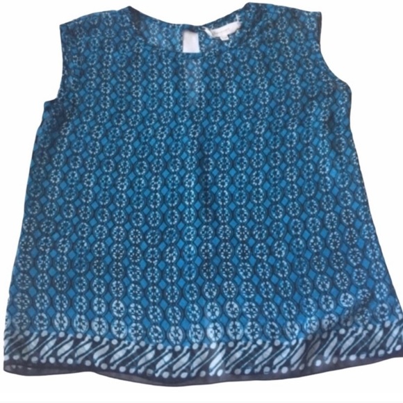 Two Vince Camuto Blouse Blue Size S - Picture 2 of 6